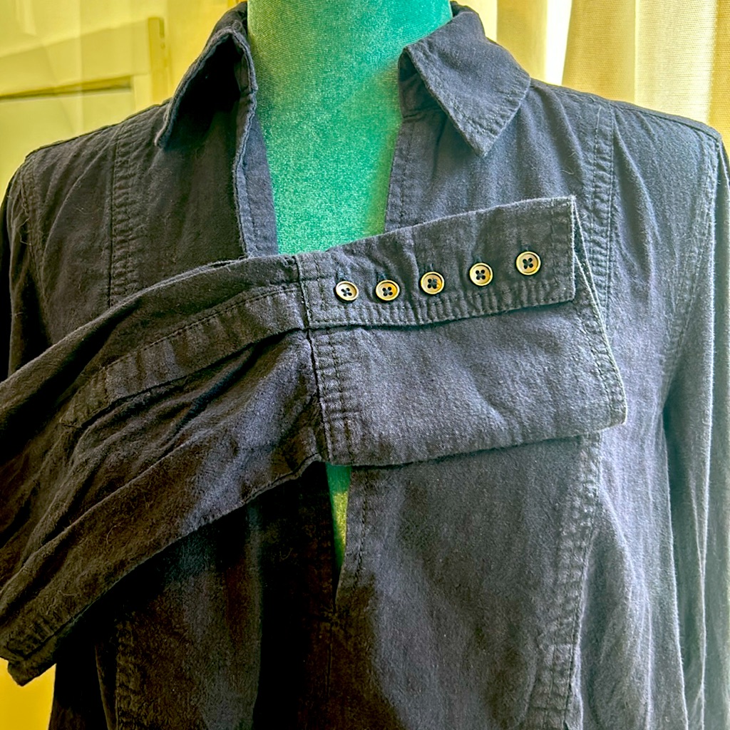 Free People Vintage Denim Shirt